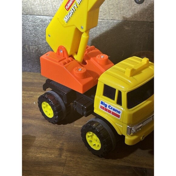 1988 Playskool Mighty Mo Big Crane Toy Rare - Picture 6 of 11